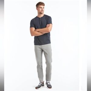 Public Rec Men's Gray Gamechanger Rex Pant Athleisure XL 38